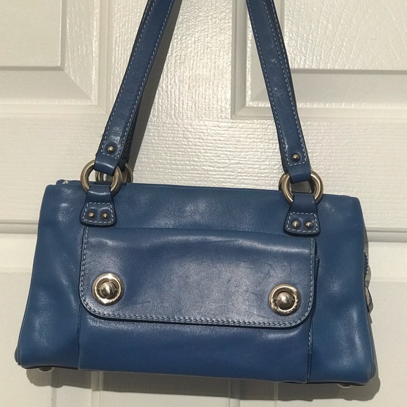 Marc Jacobs Handbags - Vintage Marc Jacobs Purse Blue Leather